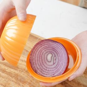 1pc Plastic Onion Storage Keeper Pod