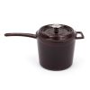 LAVA Premium Round Cast Iron Saucepan 7in / 18 cm