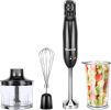 iCucina 4-in-1 Variable Speed Immersion Hand Blender