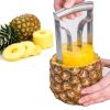 1pc Stainless Steel Pineapple Meat Extractor, Pineapple Knife, Pineapple Core Peeler For Home, Restaurant, Kitchen Utensils, 7.87"√ó3.94"√ó3.94"