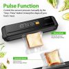 KOIOS Vacuum Sealer Machine, 86Kpa Automatic Vacuum Air food sealer/Built-in Cutter Starter Kit, Dry & Moist Food Preservation Modes, Pulse Function