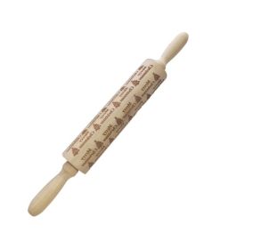 Rolling Pin Christmas Embossing (Option: 15style 43cm)