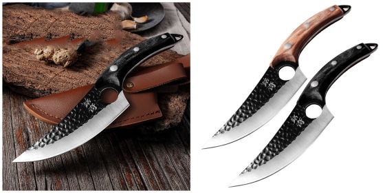 Forged Small Kitchen  Boning Knife (Option: A set)