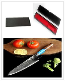 Pattern Kitchen Knife (Option: Silver set)