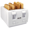 Better Chef Wide Slot 4-Slice Dual Control Toaster