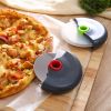 1pc Stainless Steel Round Wheel Cutter With Lid For Cake; Bread; And Pies - Kitchen Baking Tool With Roulette Roller; Suitable For Home Kitchen Baking